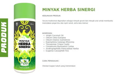 Testimoni Minyak Herba Sinergi